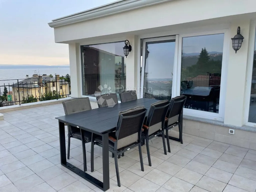 luksuzni stan s panoramskom terasom u srcu opatija – 200 m² - slika 3