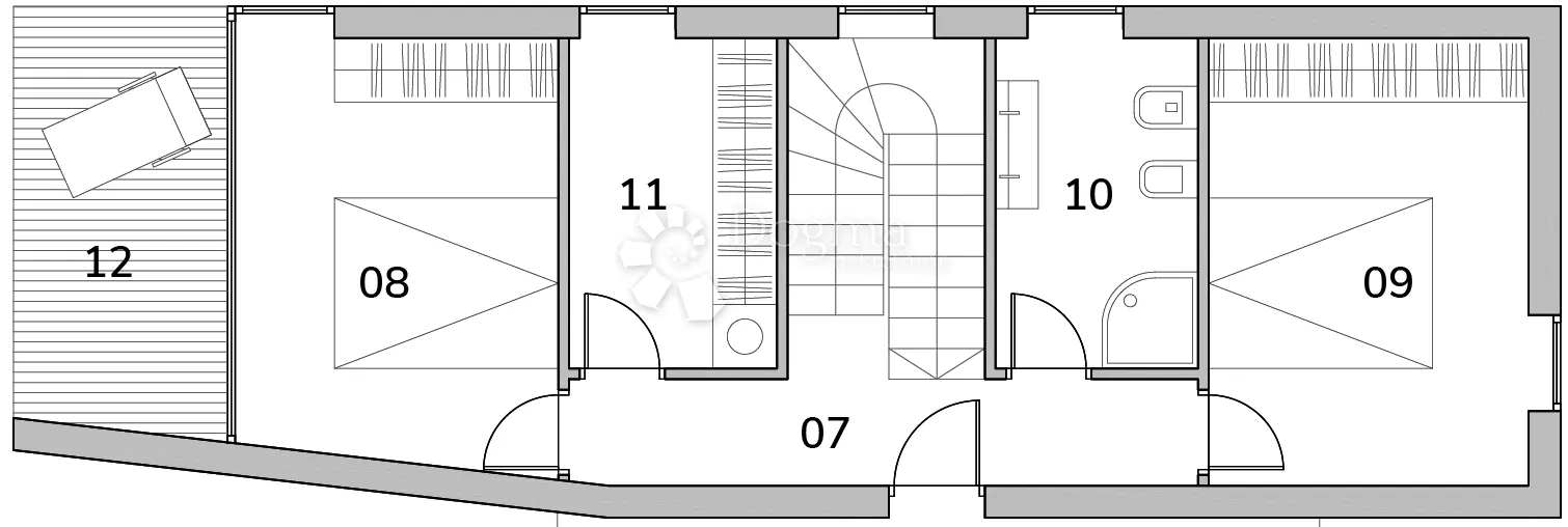 luksuzni duplex apartman u blizini mora! - slika 19