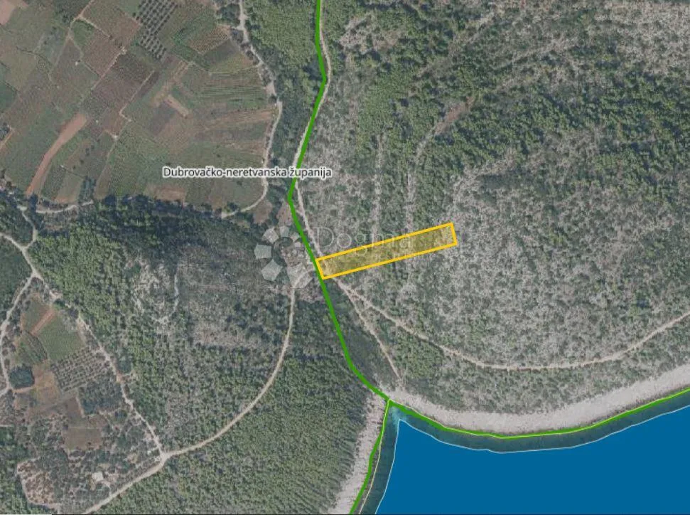 Zemljište Na Prodaju, Pogled Na More, Otok Korčula, Čara - Čara, Korčula