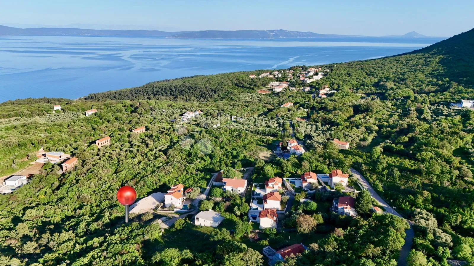 građevinsko+poljoprivredno zemljište pogled more! - slika 2