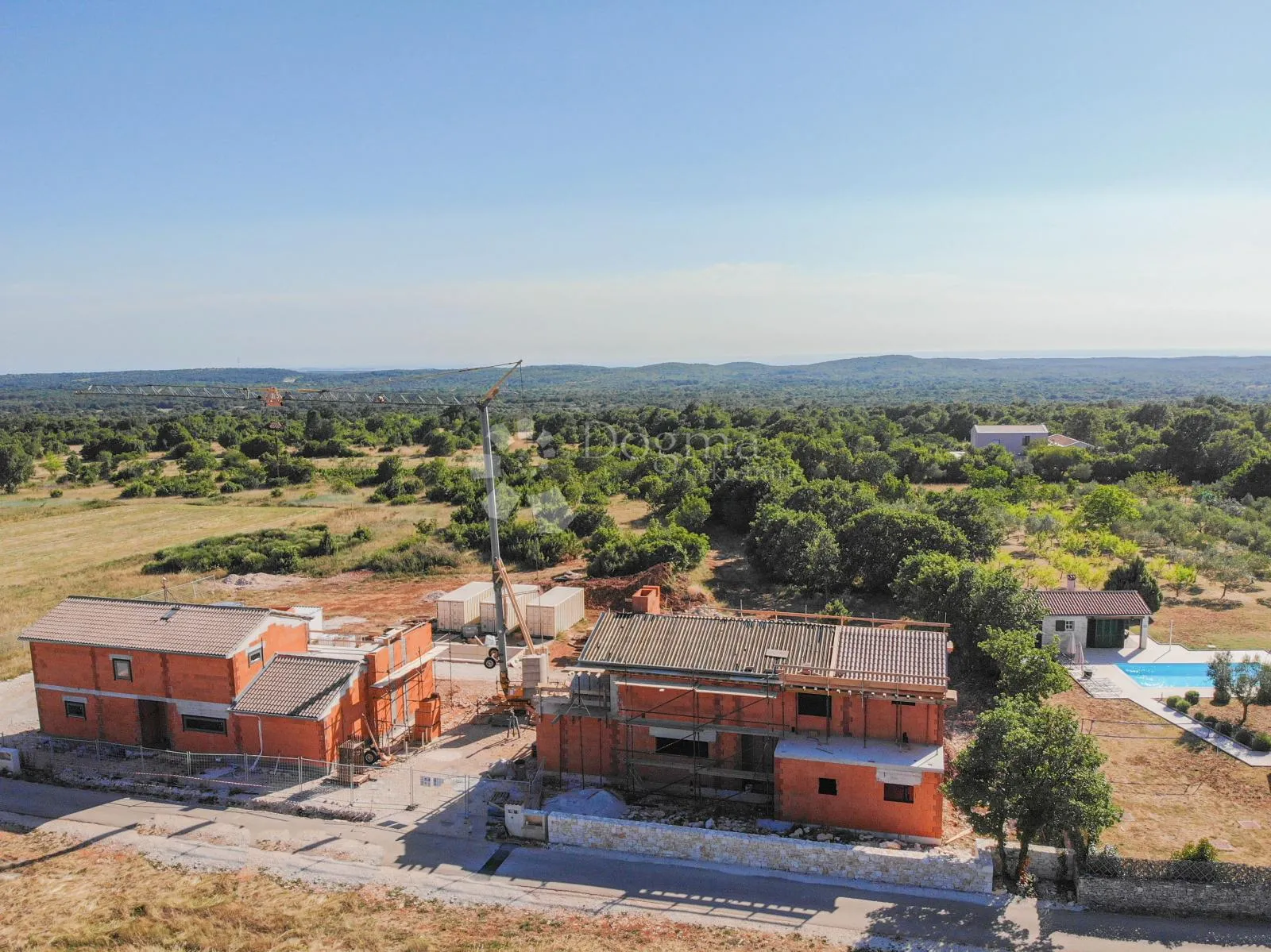 svetvinčenat, luksuzna vila s 3 spavaće sobe, pogled more! - slika 9