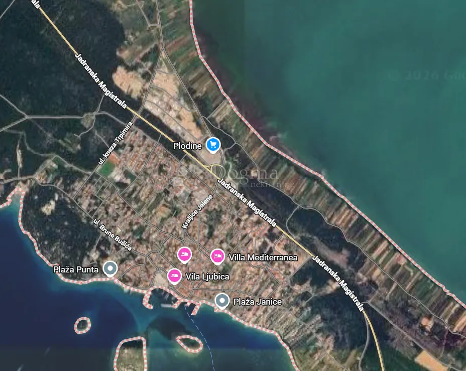 PAKOŠTANE - ZEMLJIŠTE GOSPODARSKE NAMJENE 2464m2