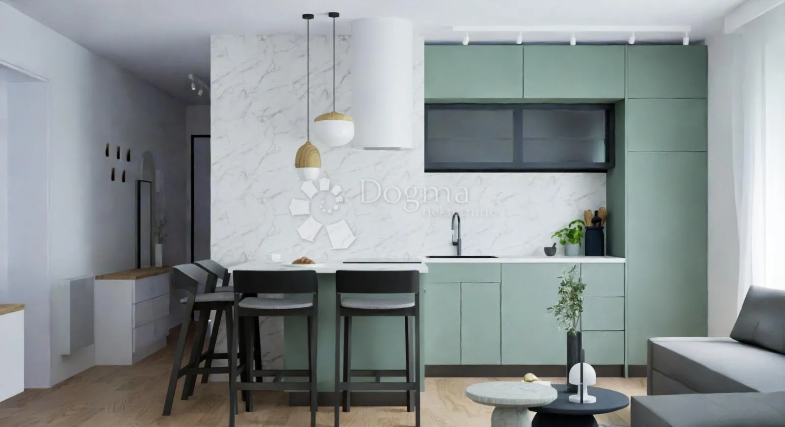 trnsko novi zagreb kompletno renovirani trosoban stan 50m2 - slika 2