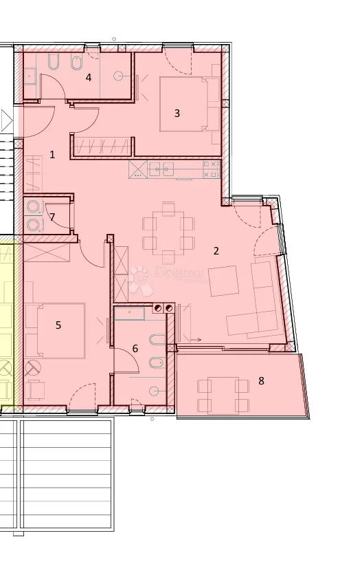 umag, zambratija, apartman u novogradnji - slika 11