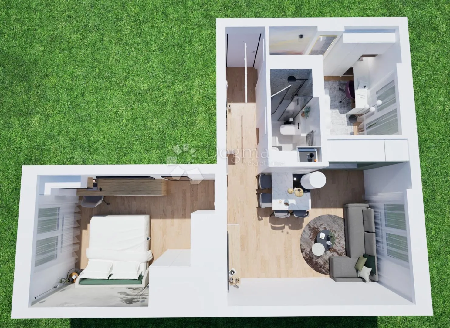 trnsko novi zagreb kompletno renovirani trosoban stan 50m2 - slika 14
