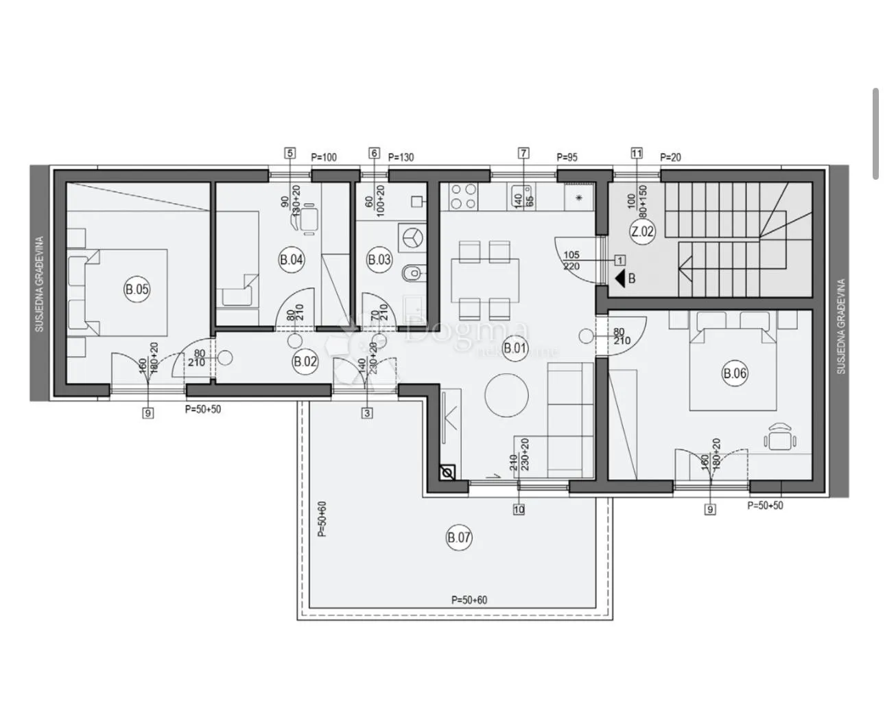 novogradnja pula - s2 (1.kat) - slika 7