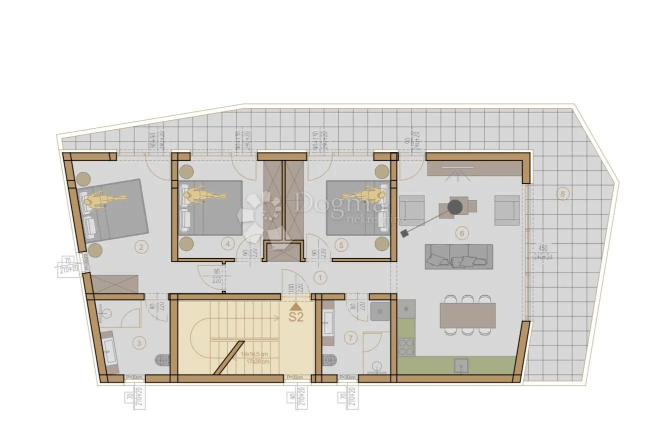 novogradnja medulin - 1/1, 3000€/m2! - slika 2