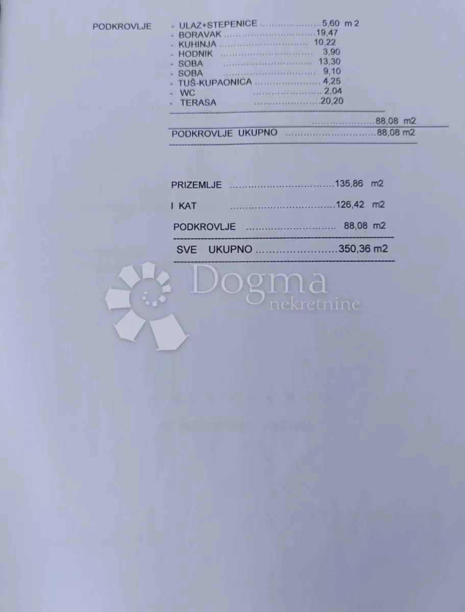 ljubač - kuća s pet stambenih jedinica - slika 40