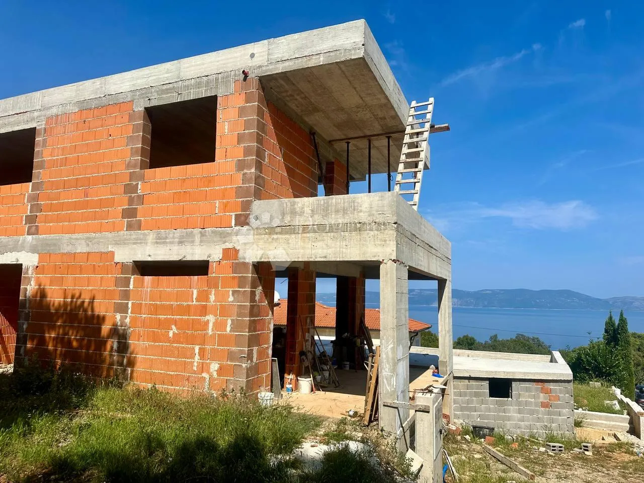 roh bau kuća sa otvorenim pogledom na more i otoke! - slika 2