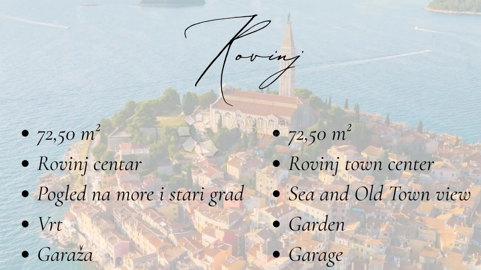 centar rovinja | 72,5 m² | pogled na more i stari grad | garaža + vrt - slika 11