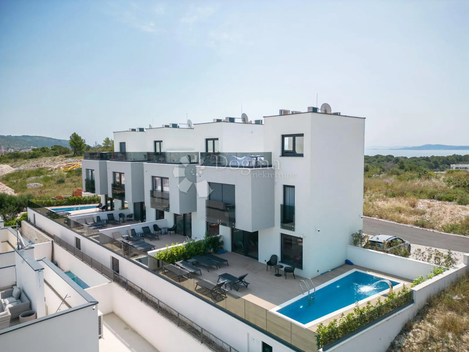 trogir/čiovo - predivna villa s bazenom i pogledom - slika 4