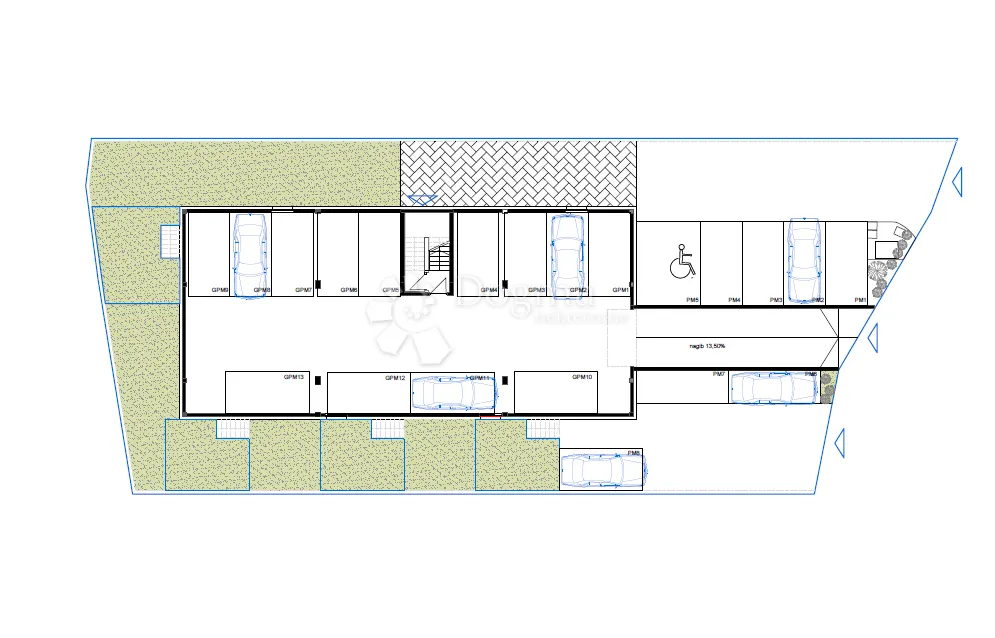 novogradnja vodice - sj 11, stan 5 - 104,20 m² - slika 3