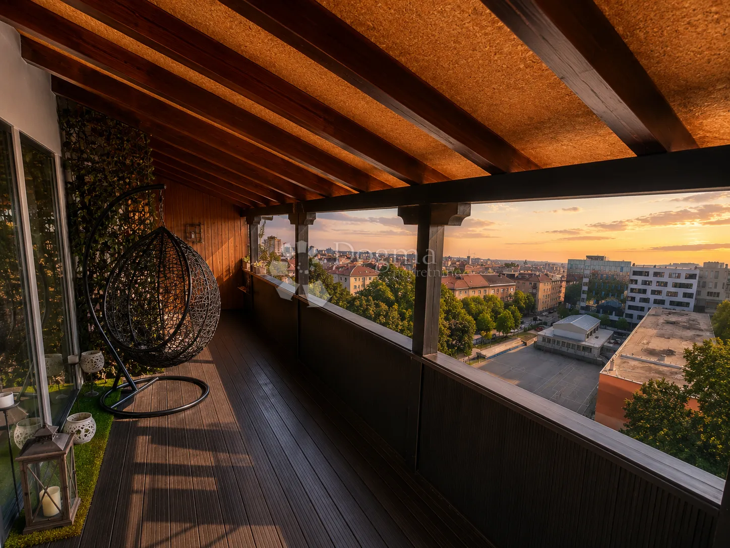 sunčan stan s prekrasnom lođom - 49.10 + 30 m2 - slika 6