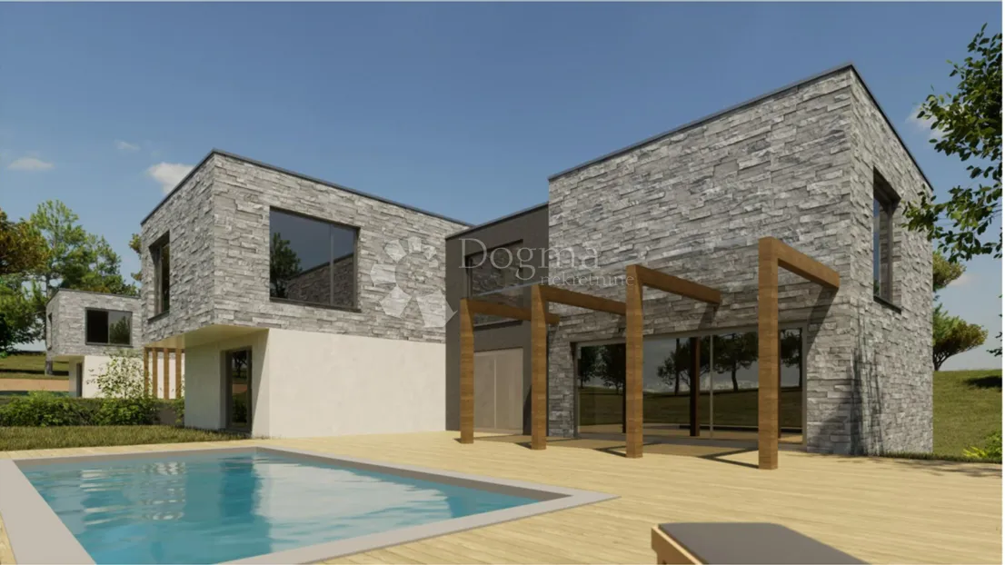 prodaje se zemljište s građevinskom dozvolom – kanfanar, istra - slika 4