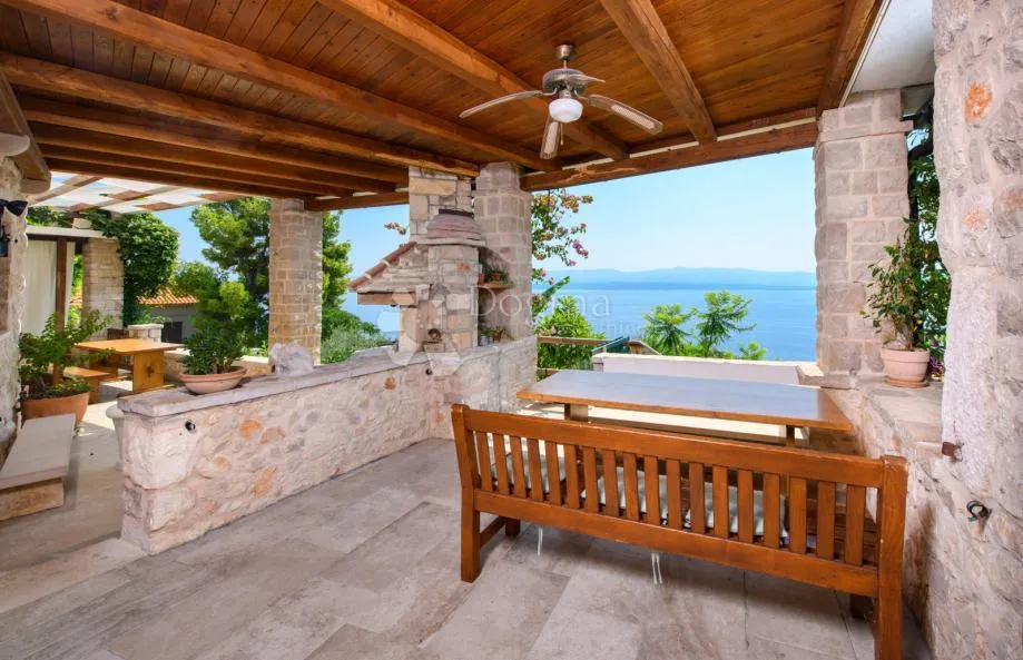 murvica, brač, kuća s predivnim otvorenim pogledom na more - slika 7