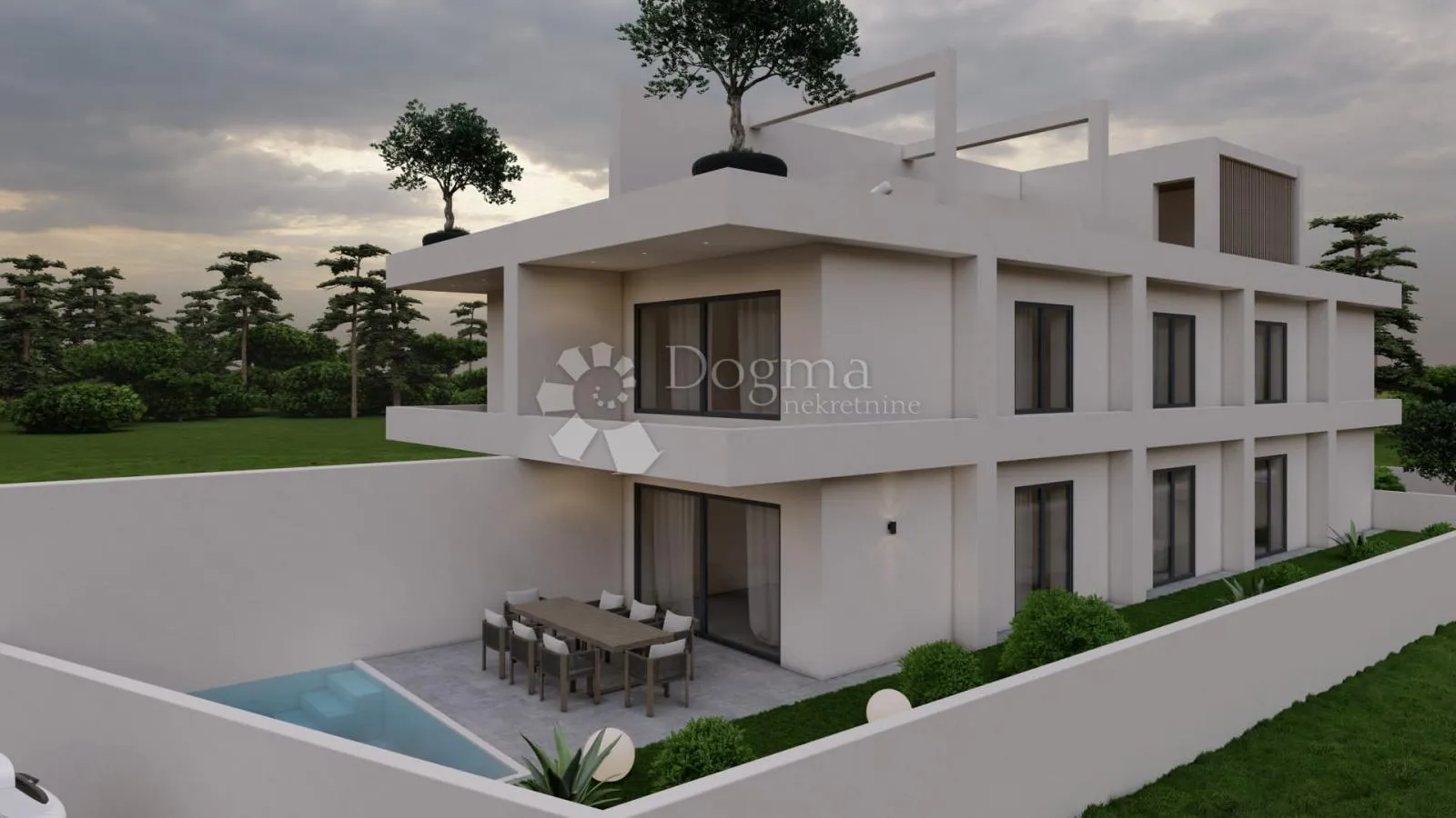 apartaman sa bazenom novogradnja - slika 3