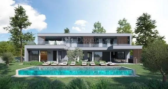pogled more, sa projektom za villu s bazenom! - slika 2
