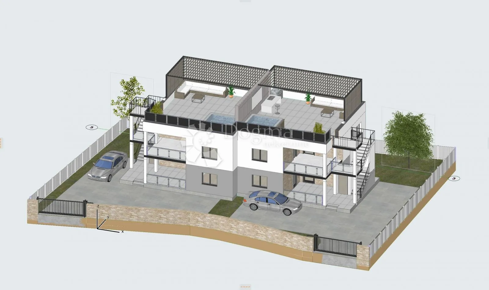 dvojna kuća s dva apartmana – pirovac - slika 2