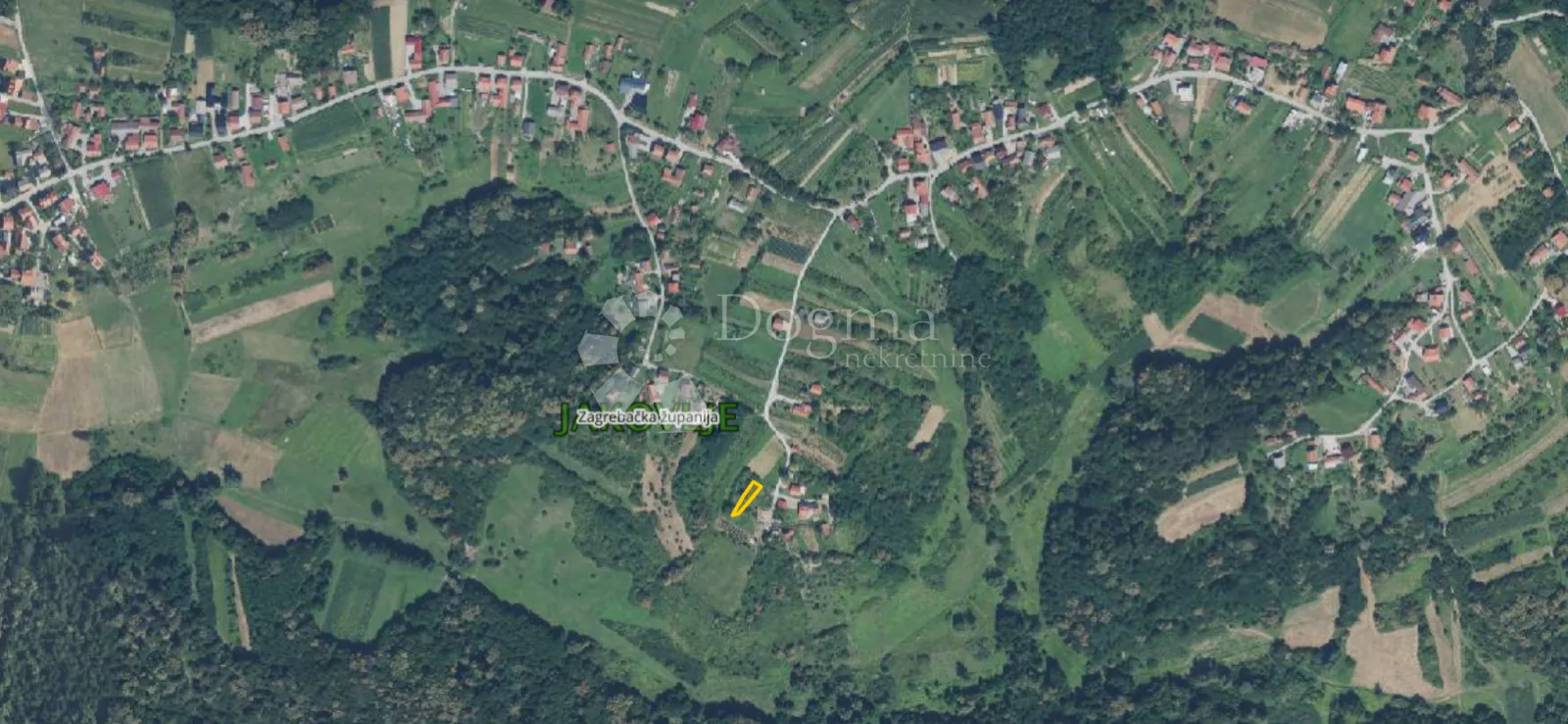 prirodna oaza mira: 435m² zemljišta na brijegu iznad jakovlja - slika 6