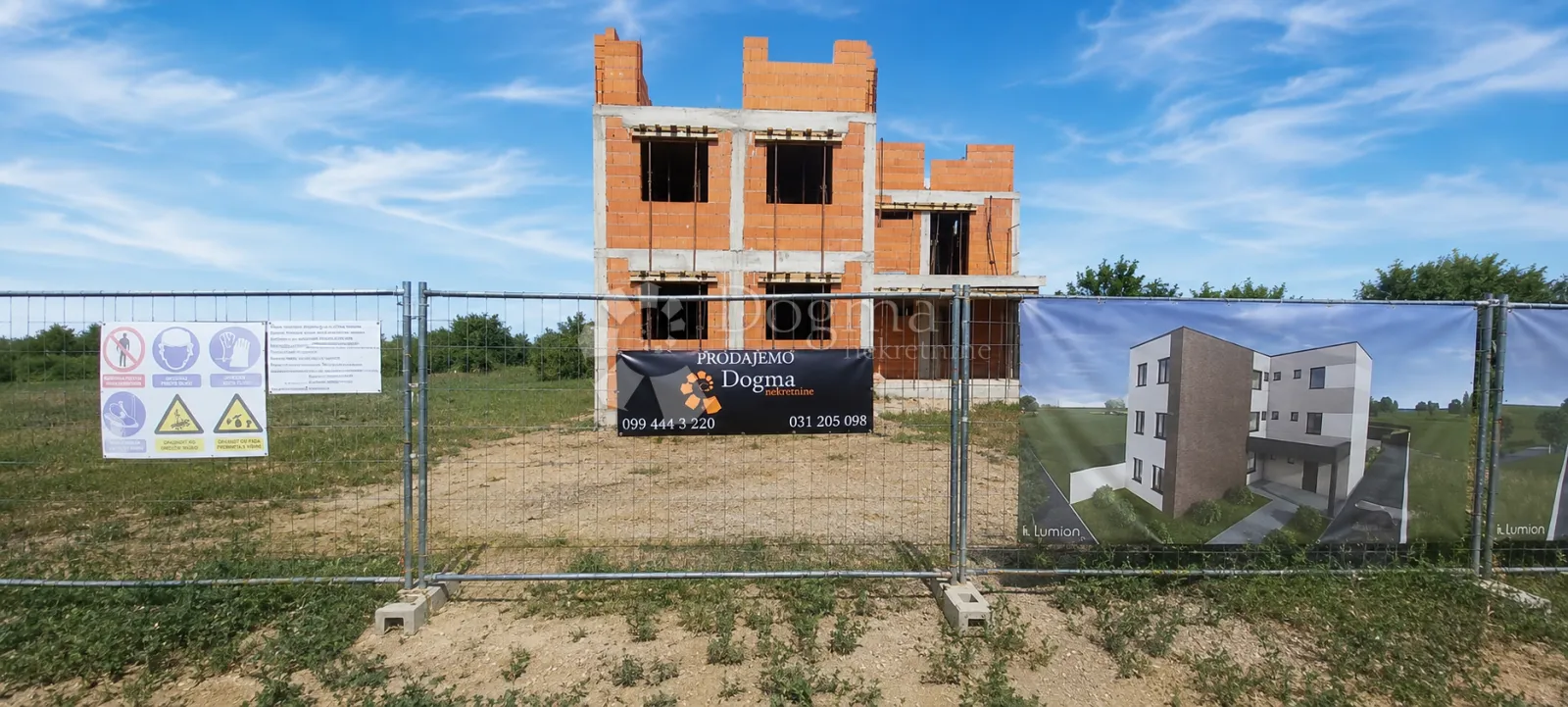 novogradnja – 4-sobni stan 1.kat čepin (novo naselje) - slika 2
