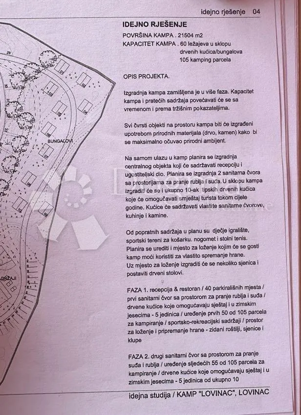 lovinac zemljište namijene t3 kamp u netaknutoj prirodi - slika 7