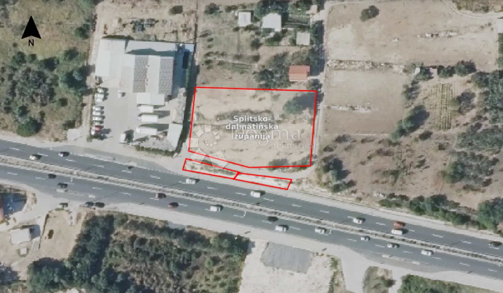 poljoprivredno zemljište 2200 m² u kaštel lukšiću – najam, 20 m od magistrale! - slika 4