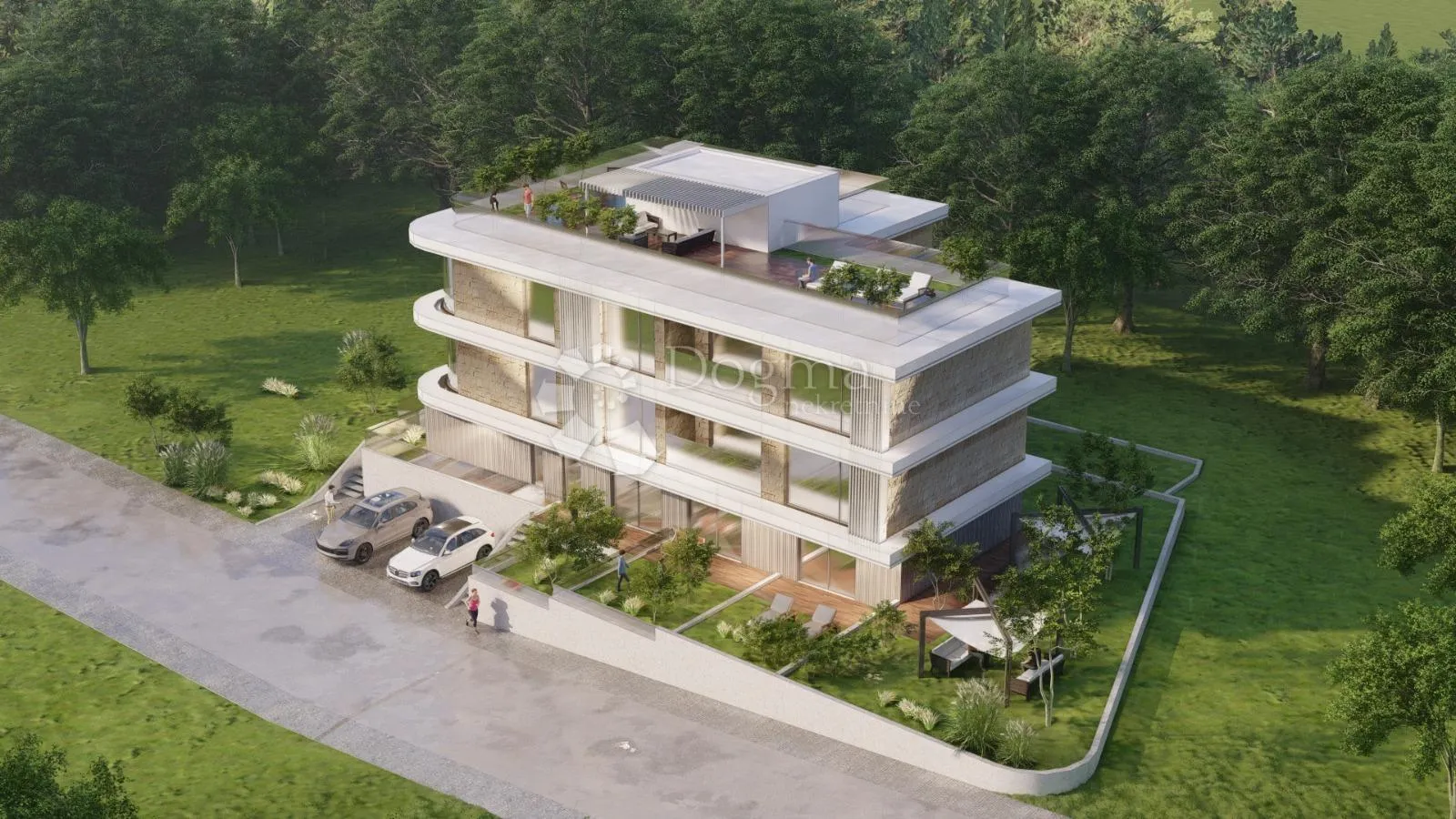 sv. petar na moru - s7 penthouse s panoramskim pogledom na more - slika 7