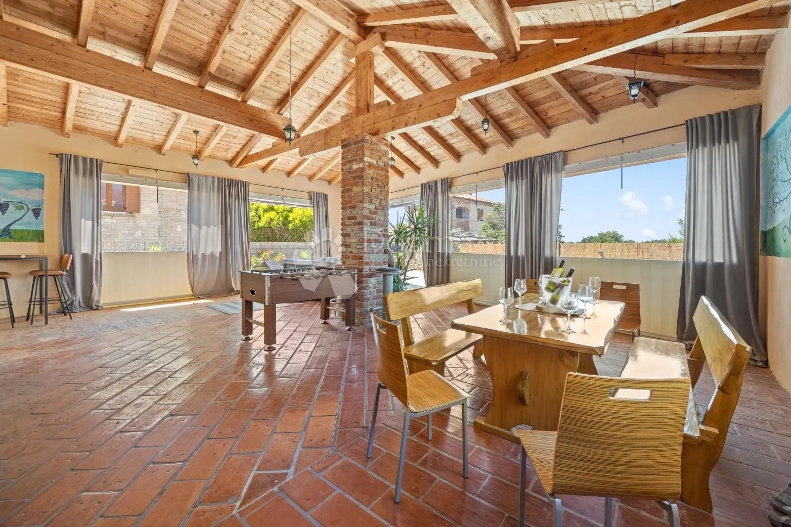 poslovno-stambena kamena villa - svetvinčenat - slika 20