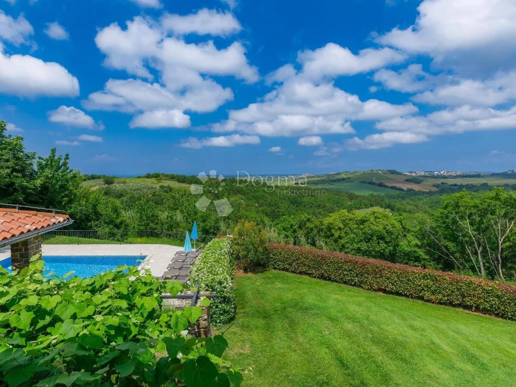 vila s panoramskim pogledom na istru - slika 31