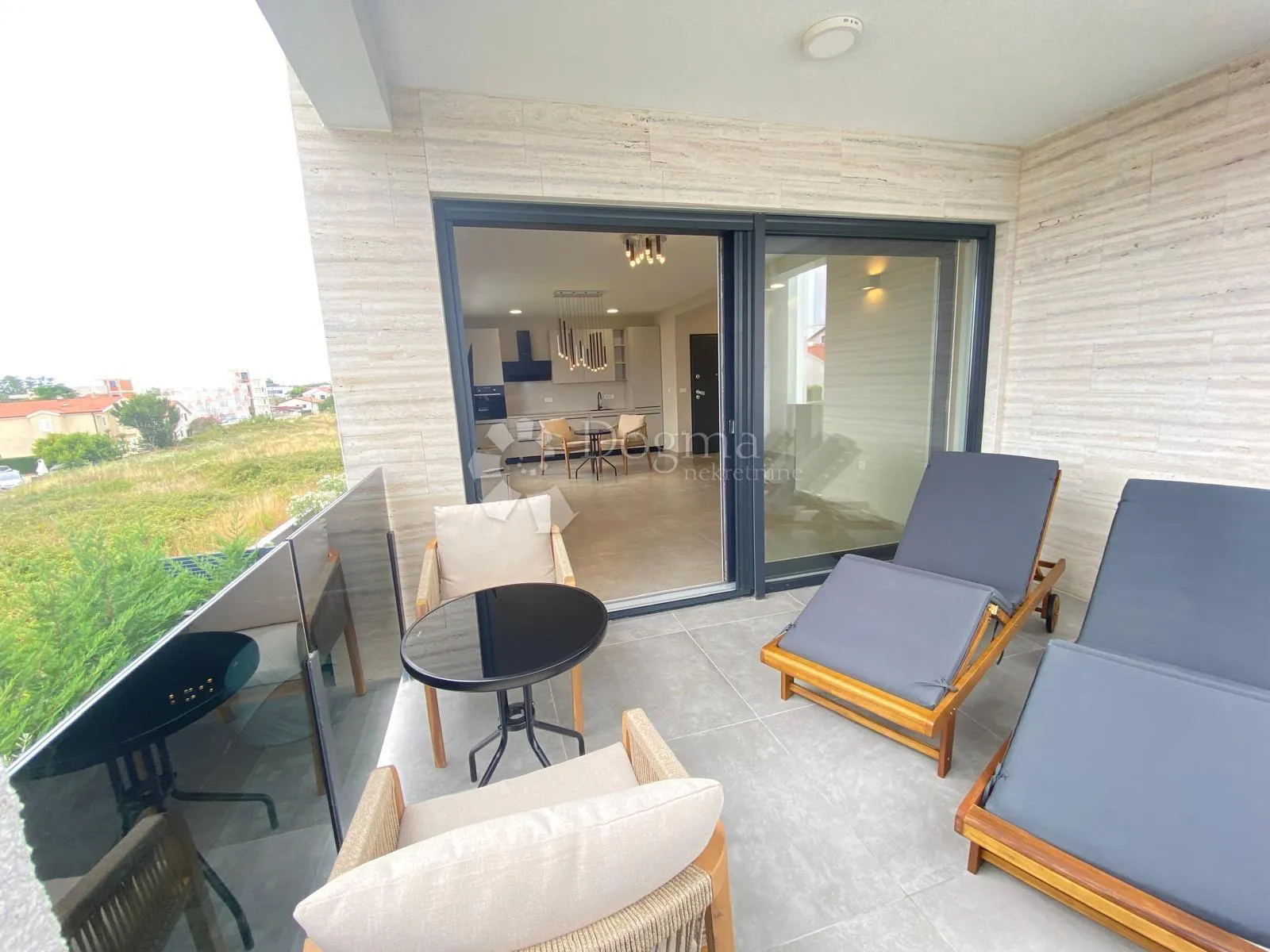 privlaka - apartman na 1. katu s pogledom na more - slika 2