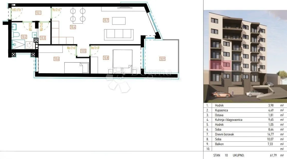 prodaja – novogradnja | mirna lokacija u osijeku - slika 3