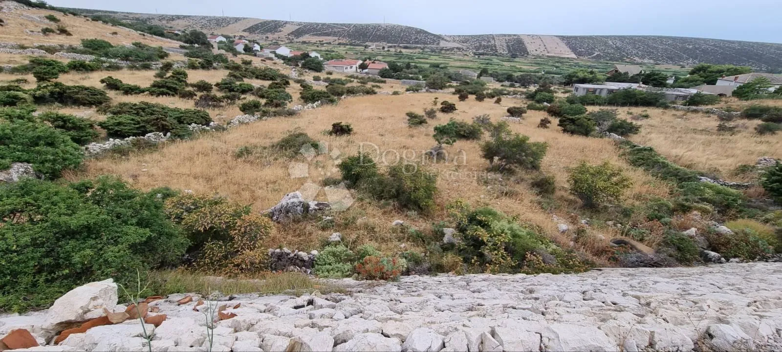 kolan, pag - zemljište s pogledom na more - slika 4