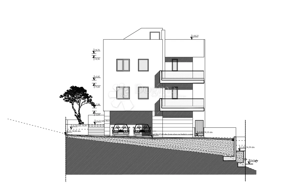 podstrana novogradnja penthouse s4 4s+db - slika 6