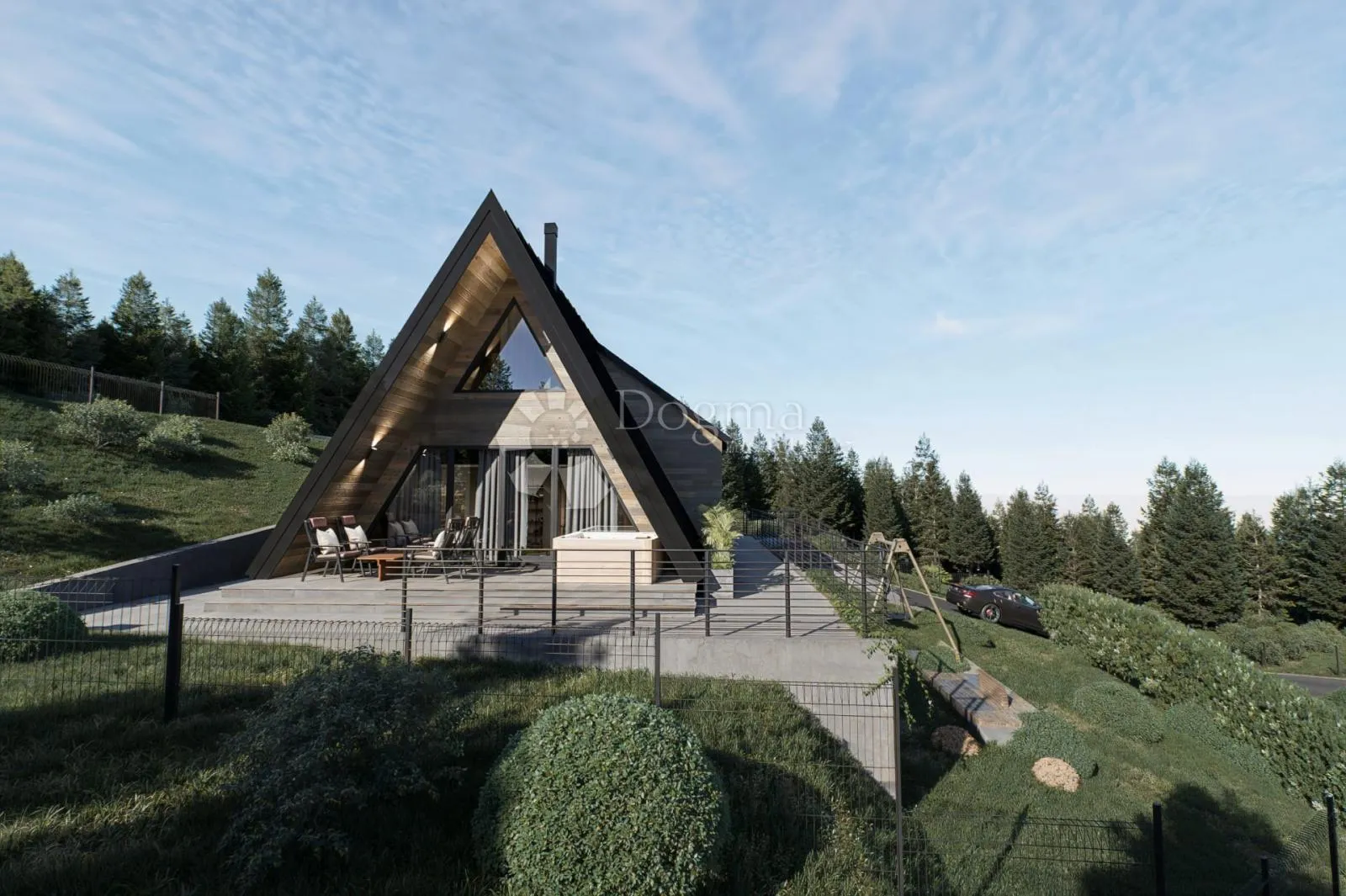 projekt za 4 a-frame crni lug - slika 8