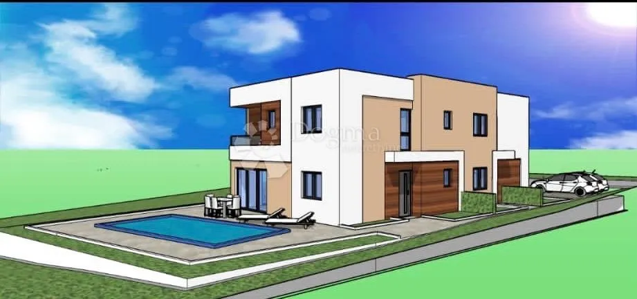 moderan dvoetažni stan s bazenom – vodice - slika 8