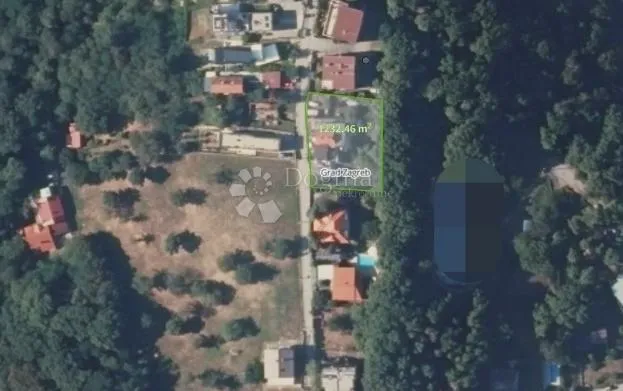 zagreb, građevinsko zemljište 1200m2 (trsje) - slika 1