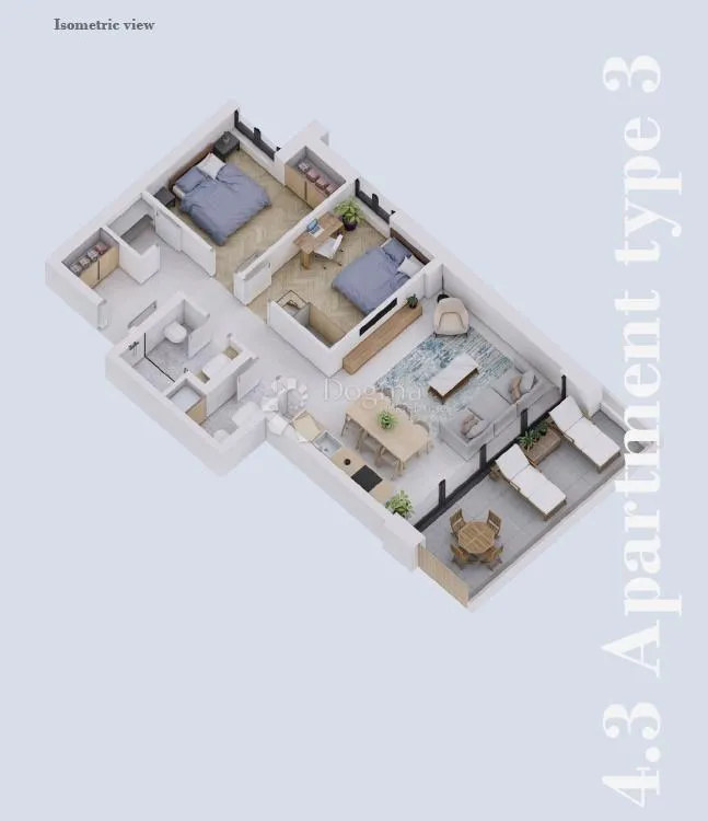 premium novogradnja, stan 74 m2, 1. kat - rovinj, okolica - slika 3