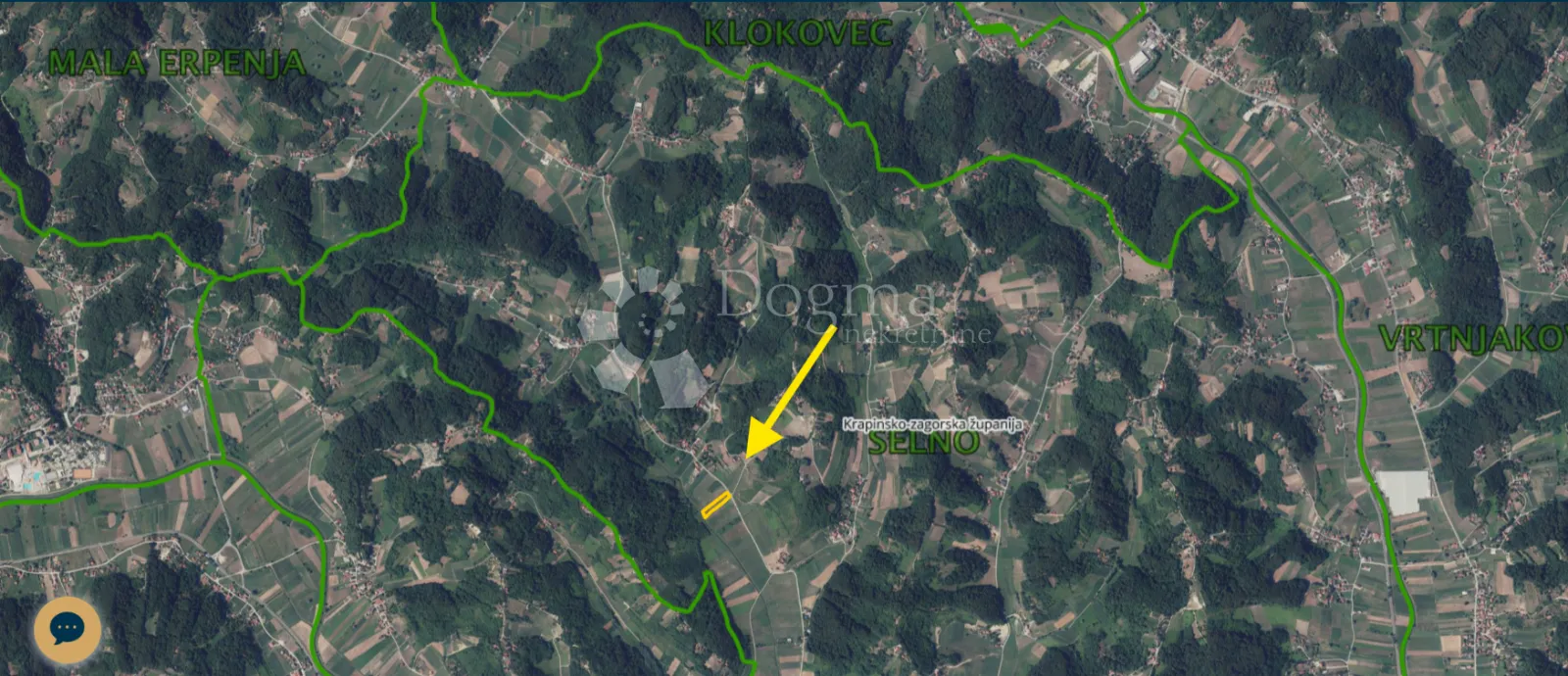 poljoprivredno zemljište 3.938m² u selnu kod krapinskih toplica - slika 1