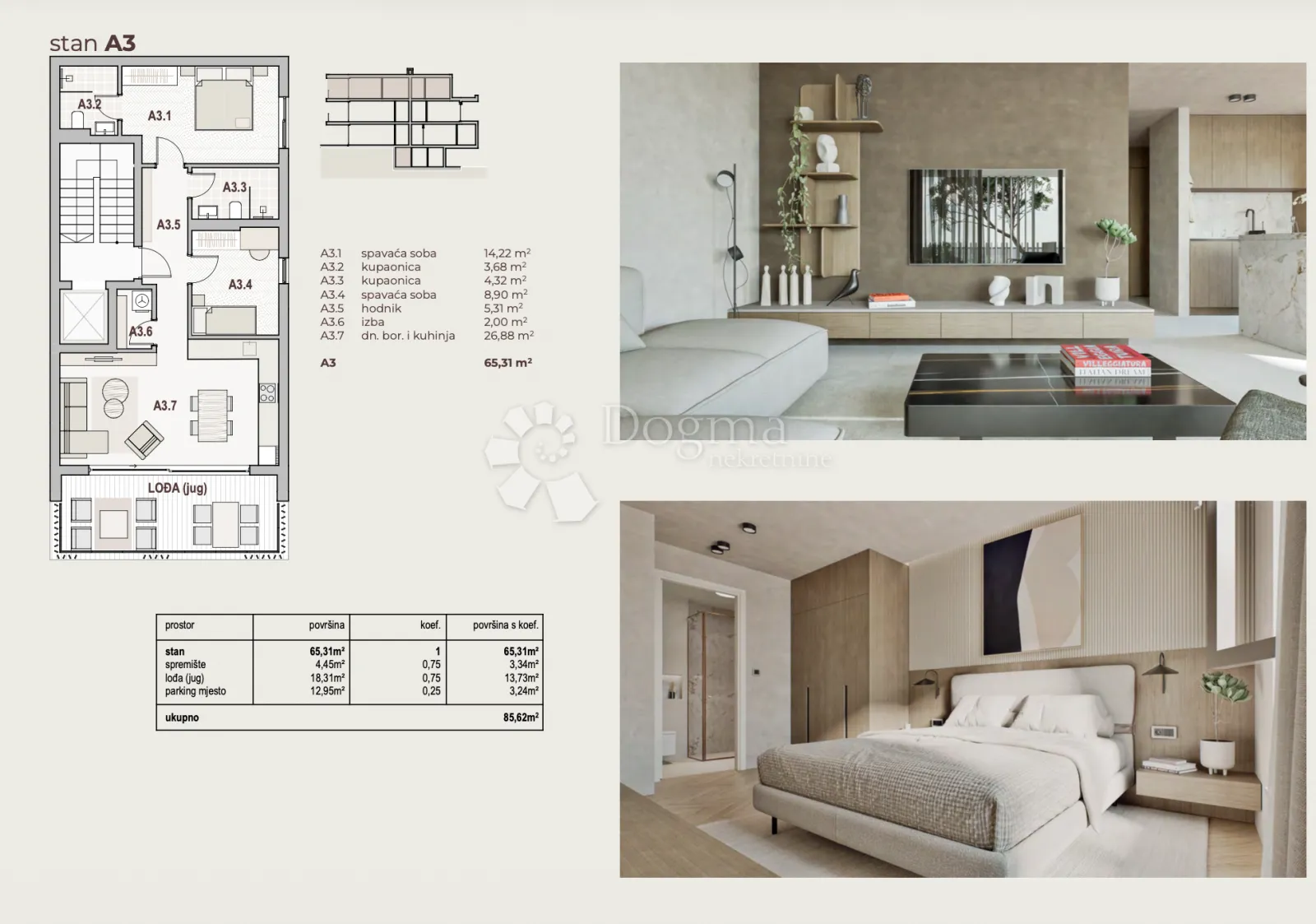 view residences d-3 30m od mora - slika 9