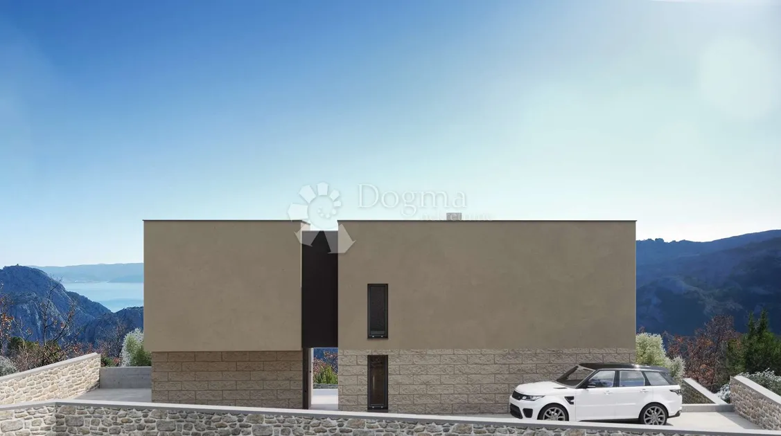 moderna vila s pogledom na more i infinity bazenom, omiš – zakučac - slika 5