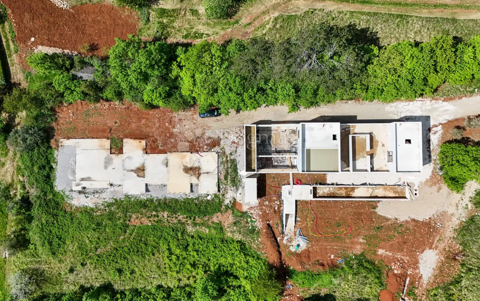 središnja istra, sovinjak, fantastična kuća u izgradnji - slika 26