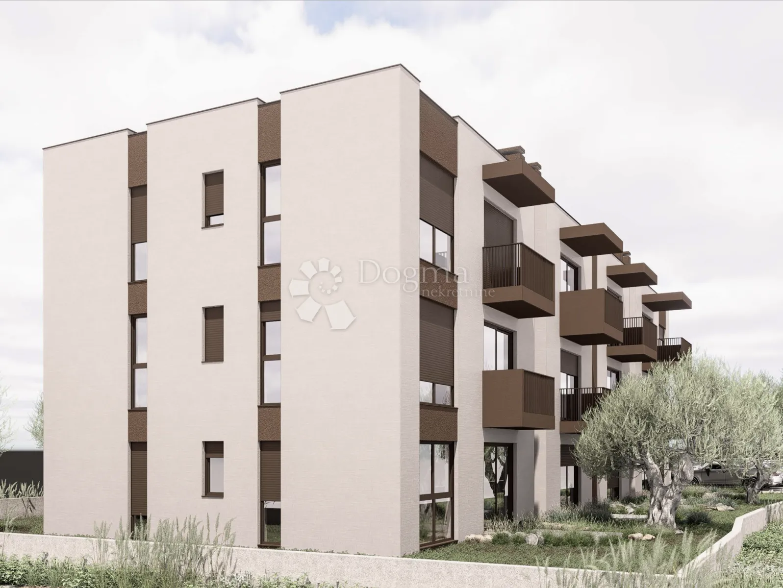 vodice - dvosoban stan na 1 katu s pogledom na more s6 - slika 1