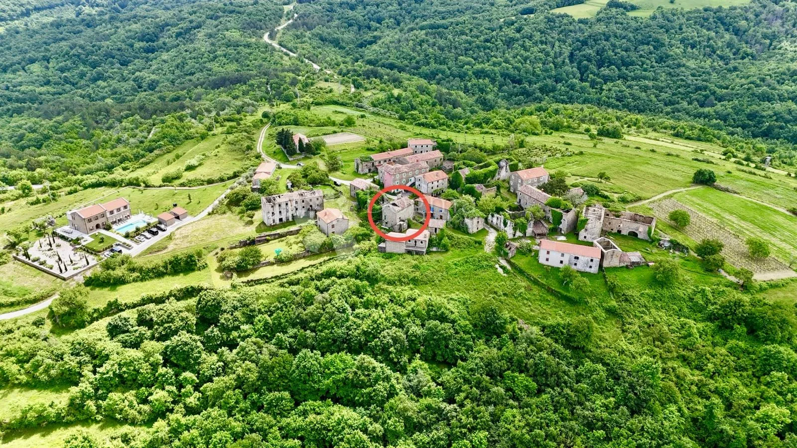 toskana u istri, kamena kuća s potencijalom - slika 7