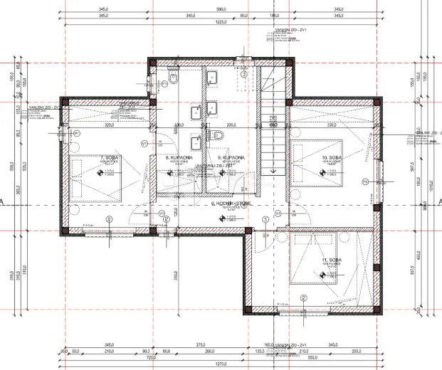 novogradnja - vila s 4 spavaće sobe u okolici vrsara - slika 11