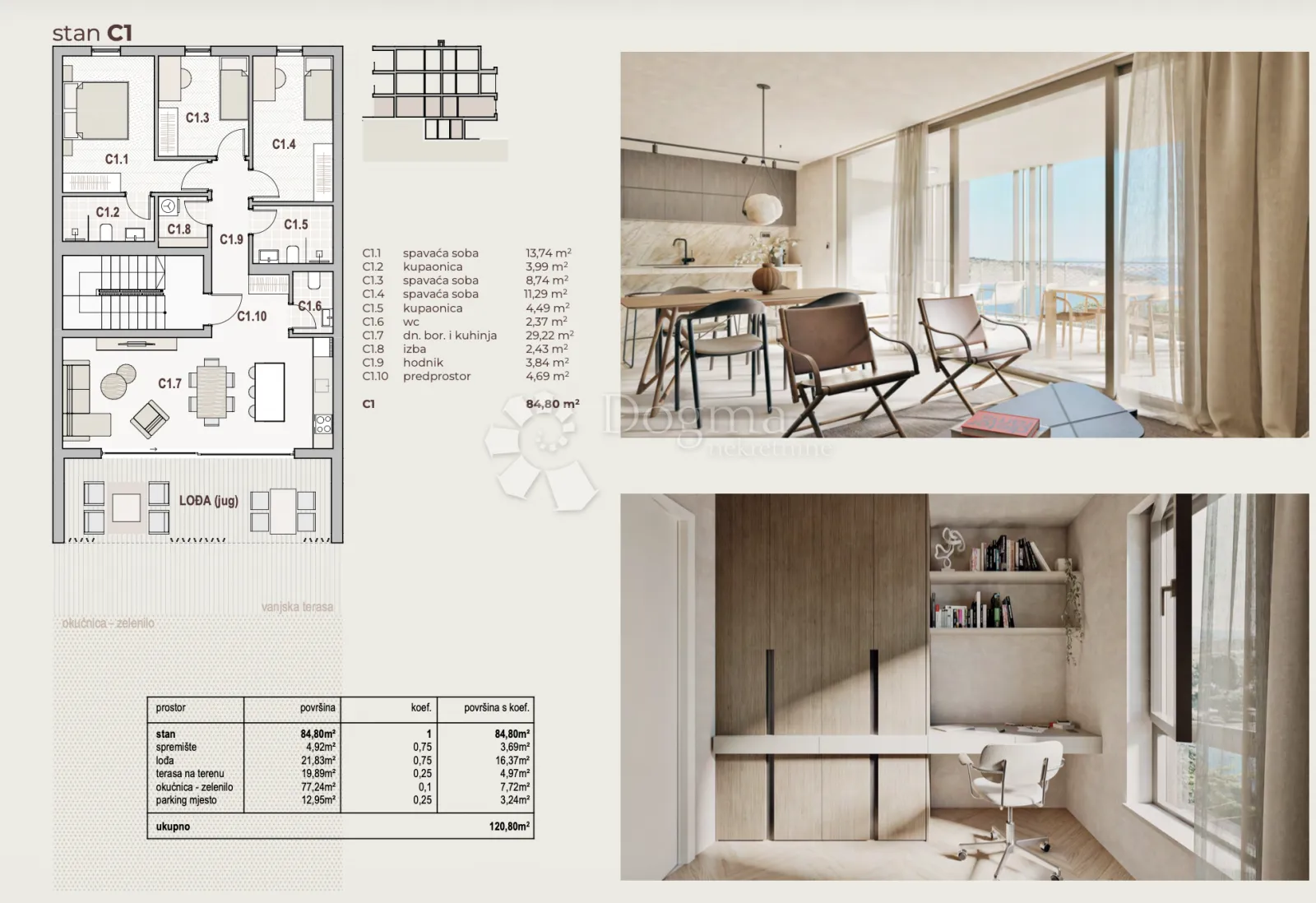 view residences d-3 30m od mora - slika 13