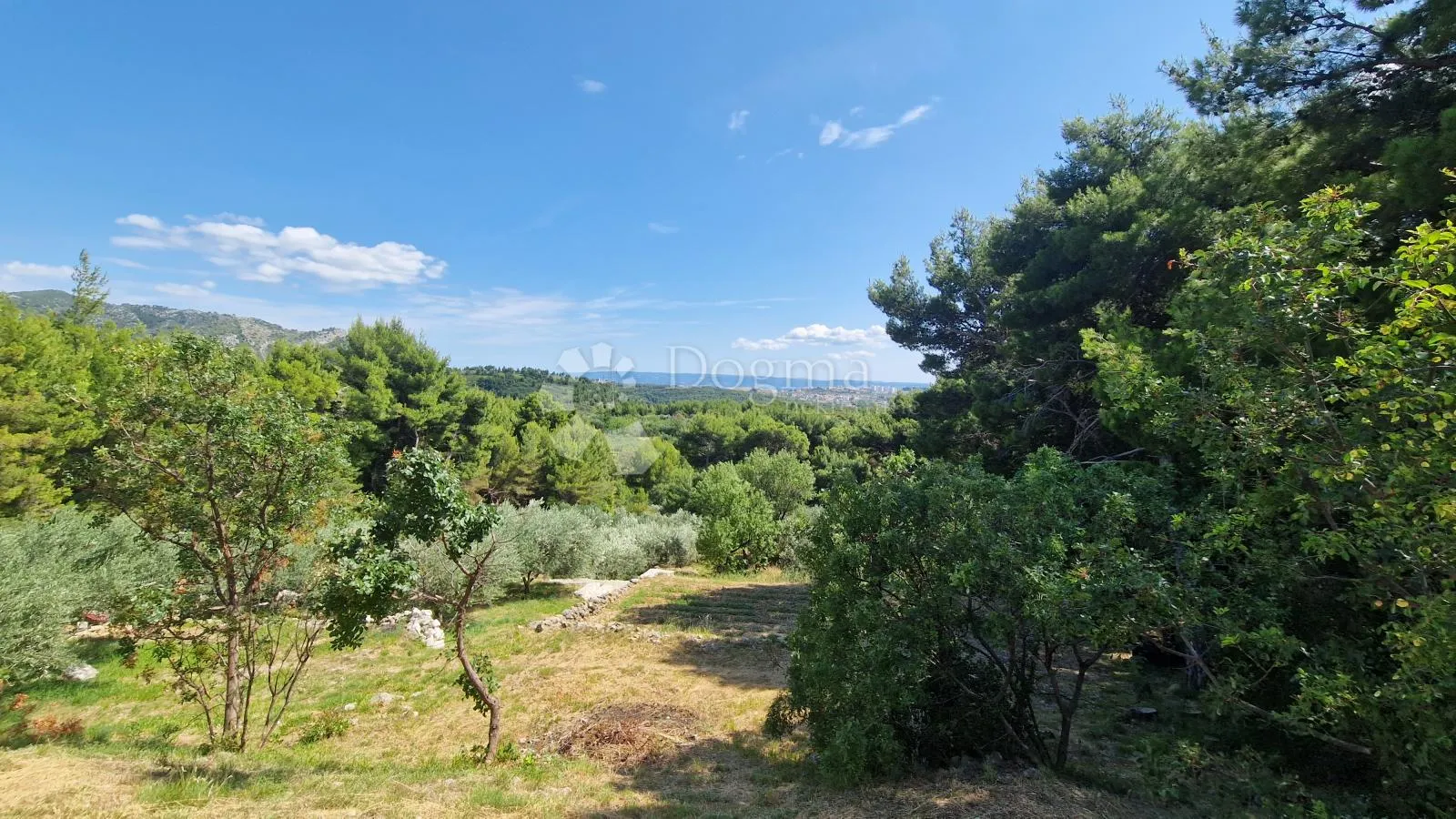 građevinsko zemljište, klis, pogled na split i more - slika 5