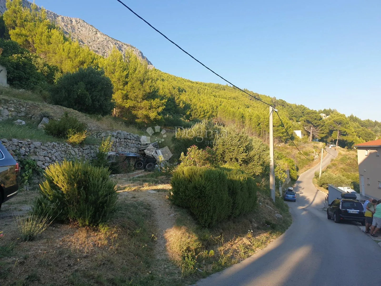 građevinsko zemljište s pogledom na more – čelina, omiš - slika 2