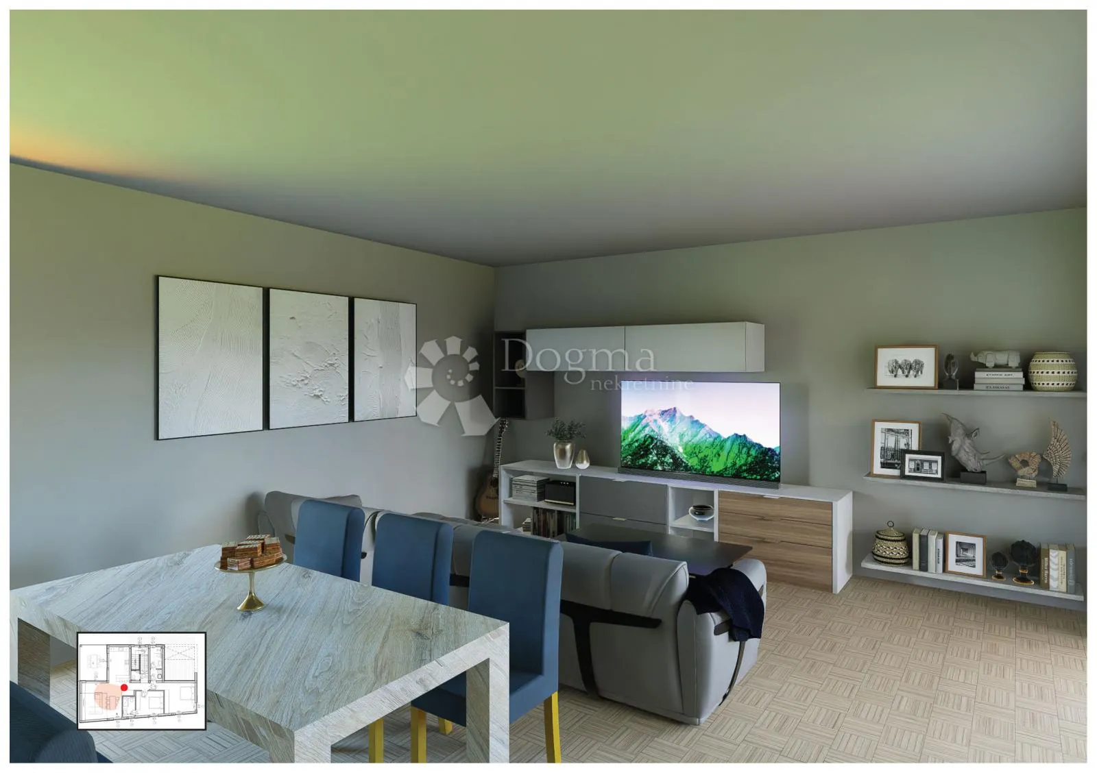 vodice – predivan dvosoban penthouse - slika 4