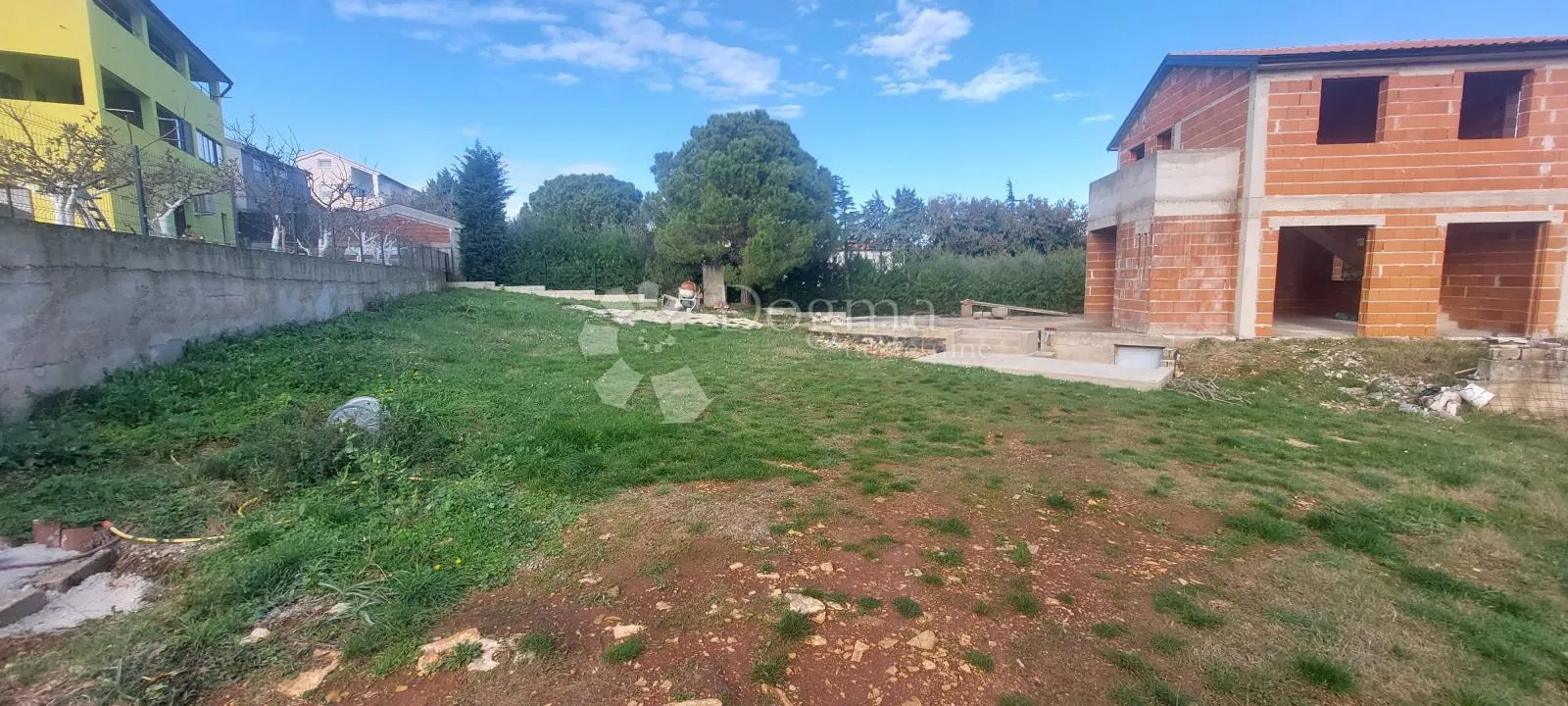 kuća, roh bau, ližnjan, pogled more - slika 5