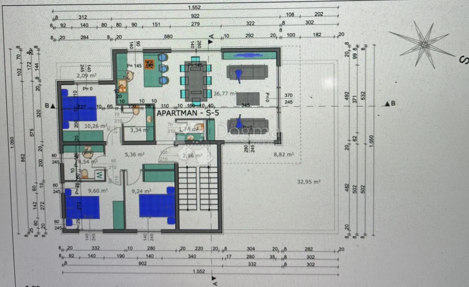 šimuni - vrhunski penthouse u blizini mora s5 ( zgrada b ) - slika 6